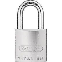 ABUS Zylindervorhangschloss 86TI/55 o.Zyl.Schlosskörper-B.55mm Titalium ABUS