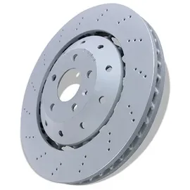 ZIMMERMANN Bremsscheibe Vorderachse Aluminium-Bremsscheibentopf, beschichtet, legiert/hochgekohlt