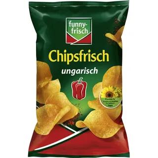 Funny-Frisch Chips Chipsfrisch ungarisch, Kartoffelchips, 150g