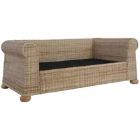 vidaXL 2-Sitzer-Sofa natur 283073