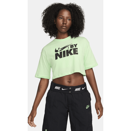 Nike Sportswear Kurz-T-Shirt für Damen - Grün, S (EU 36-38)