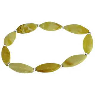 OSTSEE-SCHMUCK Armband - Tasja - Bernstein -, (1-tlg) gelb