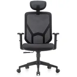 MyBuero BLACORE Netzstoff Schwarz