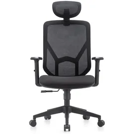 MyBuero BLACORE Netzstoff Schwarz