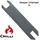 Chilli Pro Scooter Chilli Pro Reaper Stunt-Scooter Griptape Ersatz zugeschnitte Schwarz - Schwarz