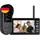 TKMARS Türklingel Kamera mit Monitor für Wohnung & Haus, 4,3 Zoll Display, Monitor Aktivierbar, 1080P Funk Video Türsprechanlage, Nachtsicht, 170° Weitwinkel, 2-Wege-Audio, Wasserdicht, ohne WLAN und App