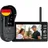 TKMARS Türklingel Kamera mit Monitor für Wohnung & Haus, 4,3 Zoll Display, Monitor Aktivierbar, 1080P Funk Video Türsprechanlage, Nachtsicht, 170° Weitwinkel, 2-Wege-Audio, Wasserdicht, ohne WLAN und App