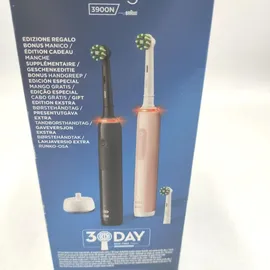 Oral-B Pro 3 3900 + 2. Handstück schwarz/rosa Gift Edition