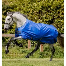 Horseware Amigo Hero Ripstop 50g Turnout Decke wasserdicht Blue/Navy&Grey, Größe: 5'6