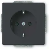 Busch-Jaeger Steckdoseneinsatz 20 EUCBLI-81 Anthrazit glänzend 1 St.