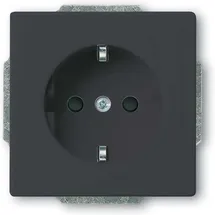 Busch-Jaeger Steckdoseneinsatz 20 EUCBLI-81 Anthrazit glänzend 1 St.