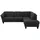 Home Affaire Ecksofa HOME AFFAIRE "Trondheim L-Form", grau (anthrazit), B:260cm H:89cm T:214cm, Struktur fein (100% Polyester);Flachgewebe (100% Polyester);Luxus-Microfaser (90% Polyester, 10% Polyamid), Sofas, Ecksofa, mit Federkern und Knopfheftung im Rücken, Füße