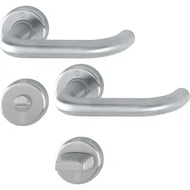 HOPPE Rosettengarnitur Baden SK/OL Silber