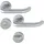 HOPPE Rosettengarnitur Baden SK/OL Silber
