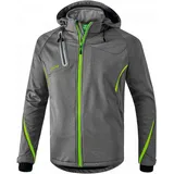 Erima Softshelljacke Function Grau Melange/Green Gecko, 3XL