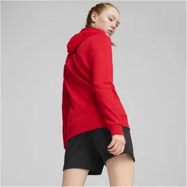 Puma teamGOAL Casuals Hoodie Damen 01 red/white M