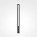 Maytoni Elbe Außenpoller Metall 200 cm 25 W inkl. LED-Lampe grau
