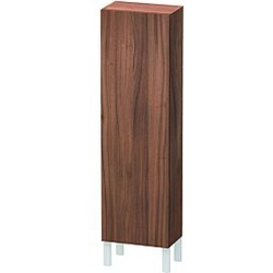 Duravit L-Cube Halbhochschrank LC1168R7979 40x24,3x132cm, Tür rechts, nussbaum natur