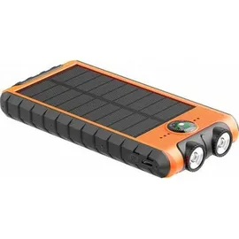 Bigben Connected Bigben 10000 mAh USB 2A C (10000 mAh, 37 Wh), Powerbank, Schwarz, Orange