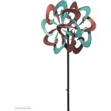 Invento Gartendekoration Giro Swirl Duett Doppelte Rotoren 93 Cm