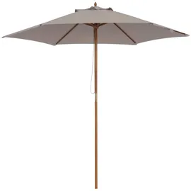 Outsunny Sonnenschirm Ø 250 cm Grau