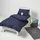 Homescapes Kinder-Spannbettlaken, 2er-Set, Ägyptische Baumwolle, 70/140 cm,