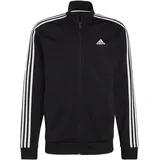 Adidas Herren Essentials Warm-Up 3-Stripes Jacke, black/white, XL