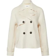 s.Oliver Cabanjacke im Relaxed Fit in Velourslederoptik - 42