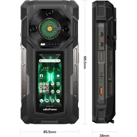 Ulefone Armor 33 Pro 16 GB RAM 512 GB Phantom Black