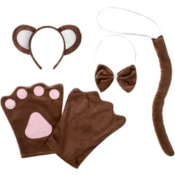 tectake® Accessoires-Set Affe
