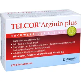 Quiris Healthcare GmbH & Co KG Telcor Arginin plus Filmtabletten 120 St.