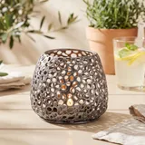 Casablanca by Gilde Windlicht Chico Metall Silber