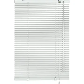 GARDINIA Aluminium-Jalousie 25 mm 160 x 175 cm weiß