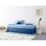 MAINTAL Polsterliege Diana 93 x 203 cm blau
