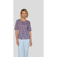 Rabe T-Shirt mit All-Over Print blau 44