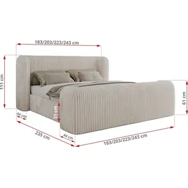 MKS Emora Classic DUO 180 x 200 cm Beige