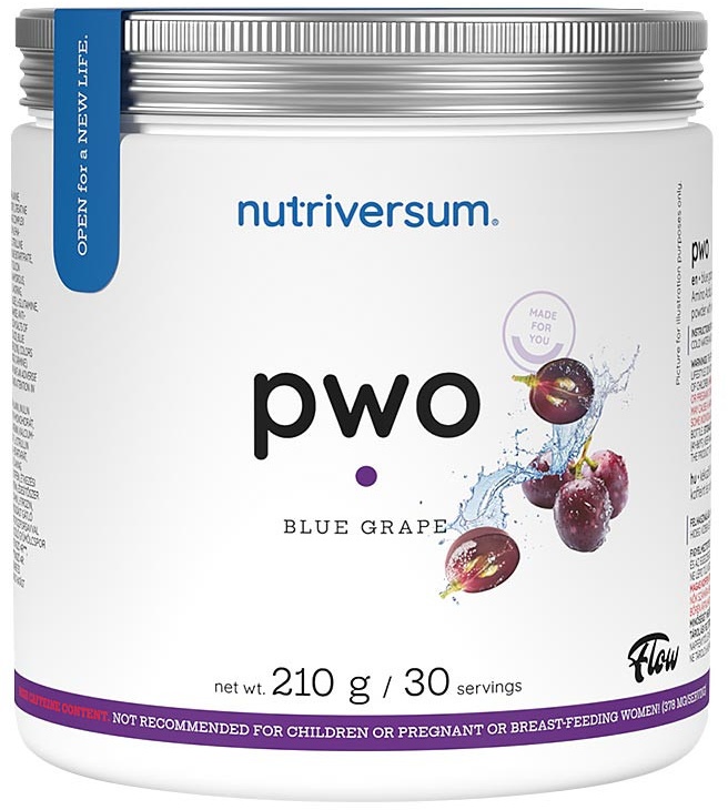Nutriversum PWO (210 g, Blaue Traube)