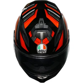 AGV K7 Taurax Schwarz/Rot XS