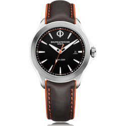 Baume & Mercier Clifton Club Quarz 42mm M0A10411 - opalisierend,schwarz - 42mm