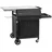 BBQ-Toro Beistelltisch 100 x 73 x 91 cm Stahl Schwarz