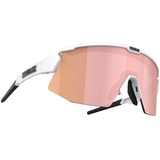 Bliz Breeze Small Sportbrille, matt White-Brown w Rose Multi