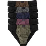 bonprix Trunk gestreift Blau / Mehrfarbig 6 5er Pack