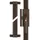 ABUS FOS650 B Stangenschloss Braun