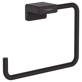 Hansgrohe AddStoris Handtuchring Schwarz 41754670