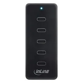 InLine 5-Port USB-C PowerHub, Ladegerät-Erweiterung 100W,