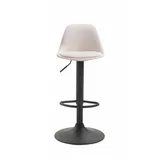 CLP Barhocker Kiel Stoff schwarz/creme