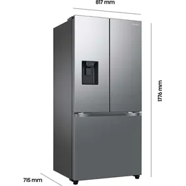 Samsung RF50C530ES9/EF RF5000 French Door (495 l, 1776 mm hoch, Edelstahl)