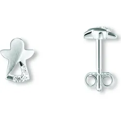Paar Ohrhänger ONE ELEMENT "Zirkonia Engel Ohrringe Ohrstecker aus 925 Silber", silber, Ohrringe, Damen, Kinder, Silber 925 (Sterlingsilber), Damen Silber Schmuck Engel