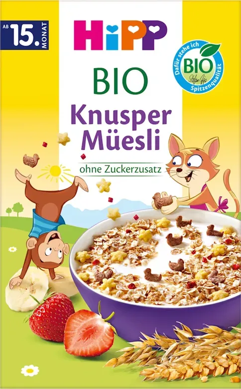 HiPP Bio Knusper-Müsli ab 15. Monat 200 g