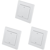 Homematic IP Tasterwippe für Markenschalter – mit Pfeilen, weiß, 153001A0, 3er Pack